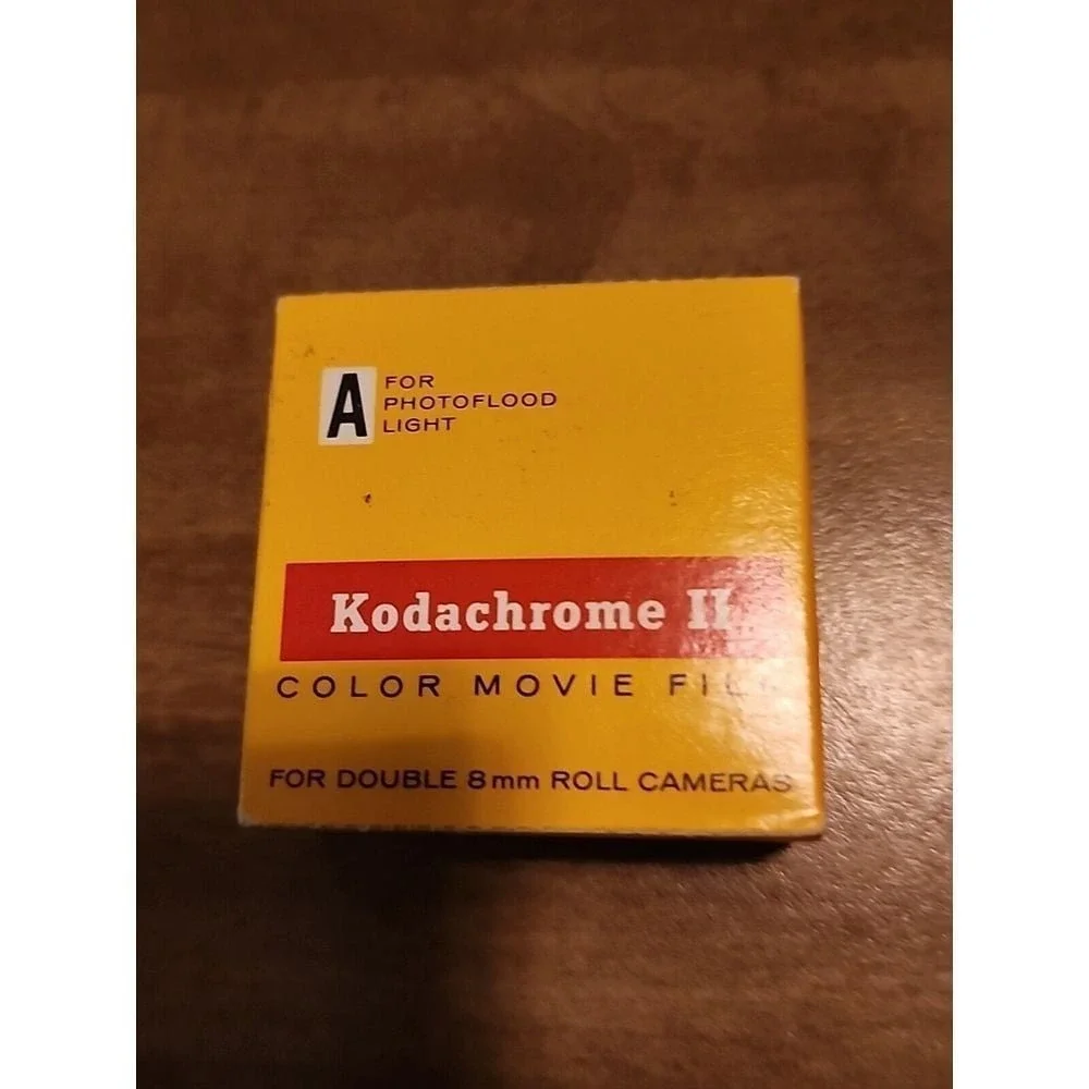 Vintage Kodachrome II Color Movie Film Daylight For 8mm Cameras EXP 1968‎ 25FT